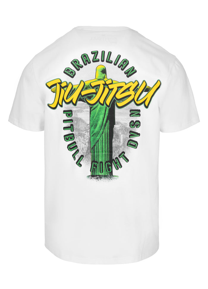 Camiseta BJJ Fight Division - Blanca
