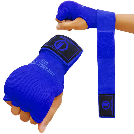 Vendas de Boxeo con Gel - Azules