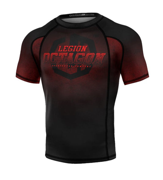 Rashguard Conquest - Negro/Rojo