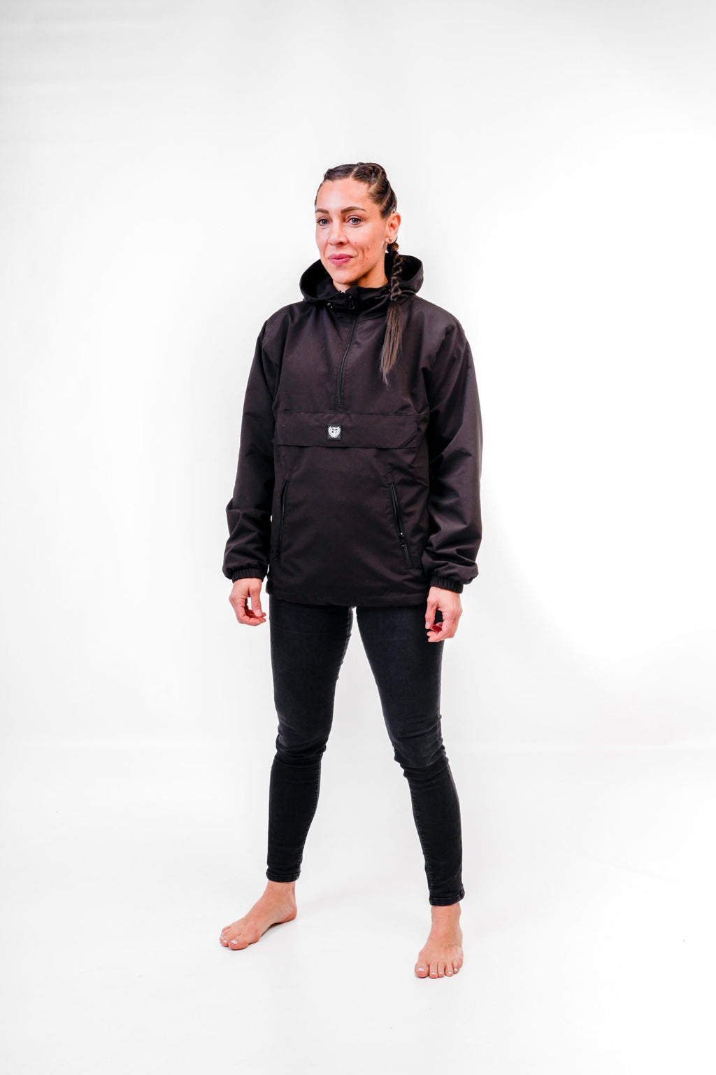 Anorak Canguro - Negro
