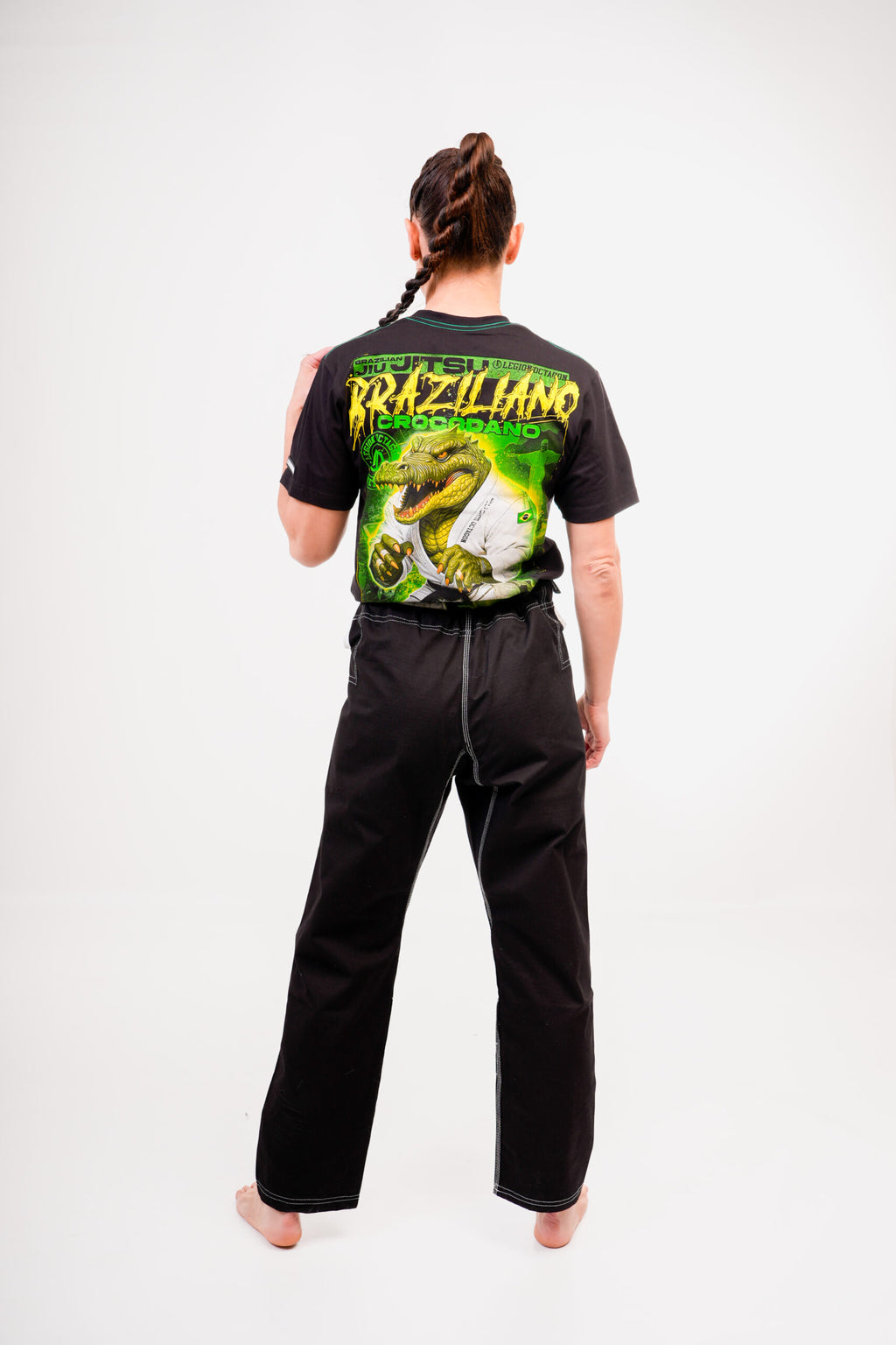 Camiseta Brainrot Braziliano Crocodano