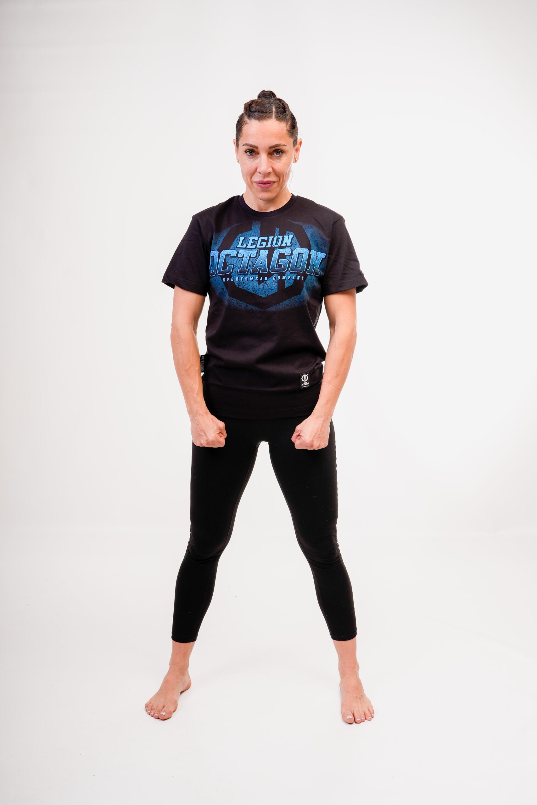 Camiseta Conquest - Negra/Azul