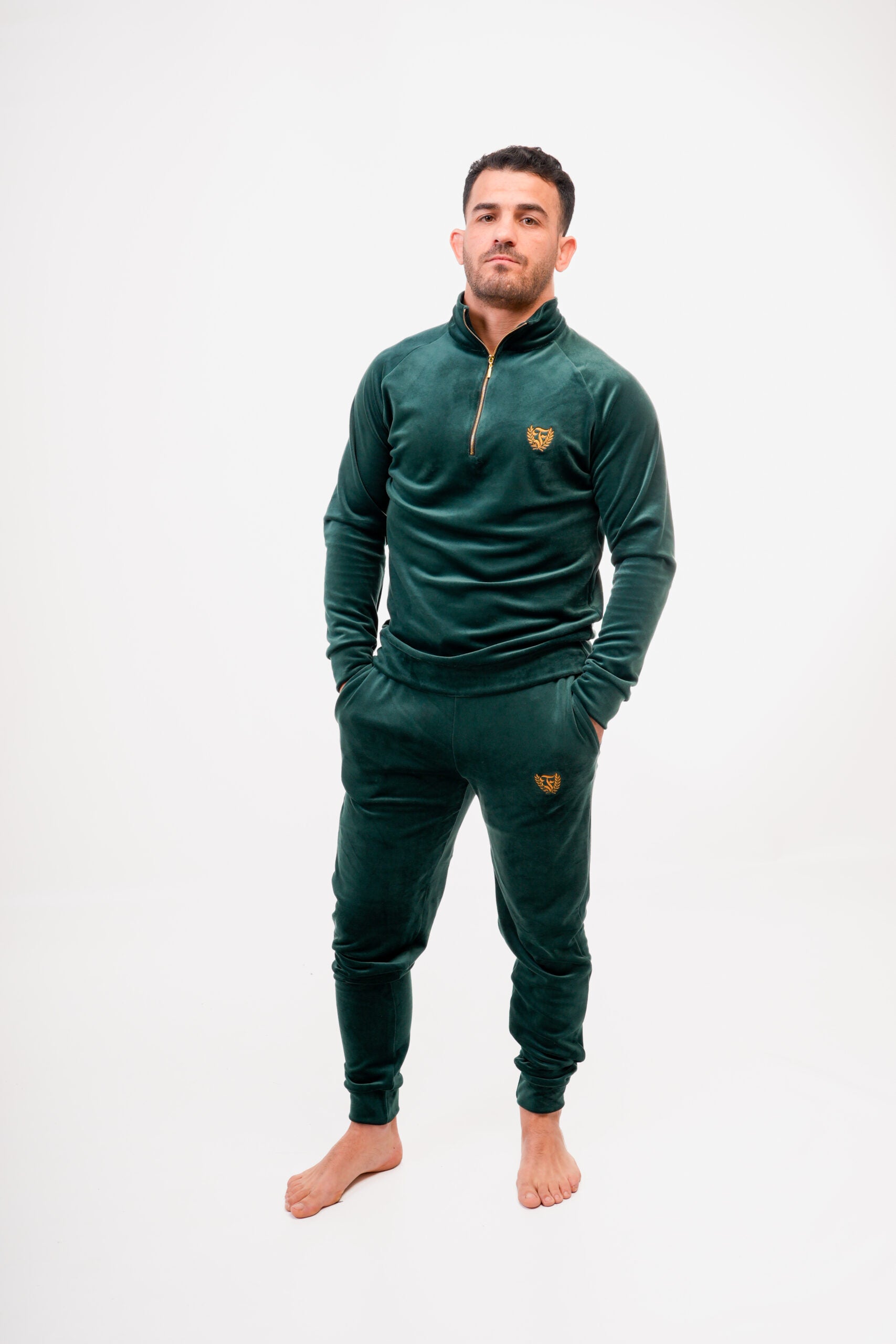 Chandal Terciopelo - Verde