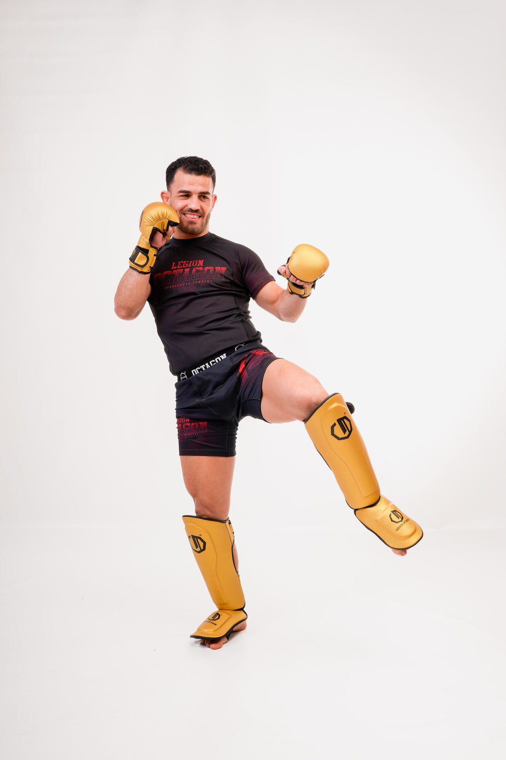 Espinilleras Kevlar - Doradas