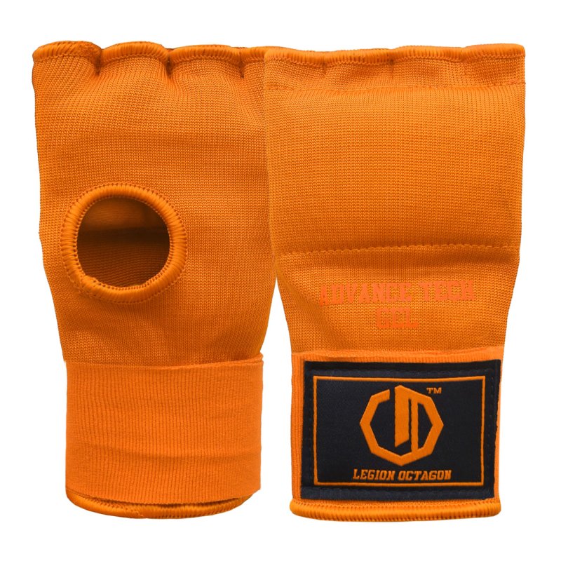 Vendas de Boxeo con Gel - Naranjas