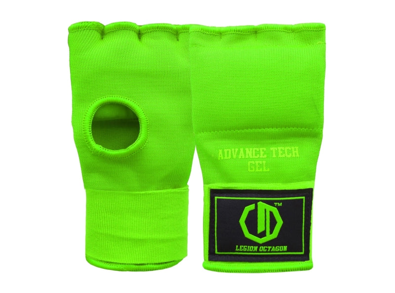 Vendas de Boxeo con Gel - Verde Loro
