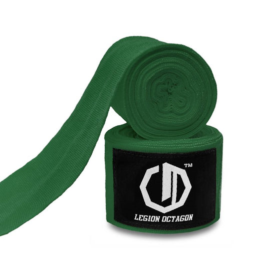 Vendas de Boxeo - Verde Oscuro