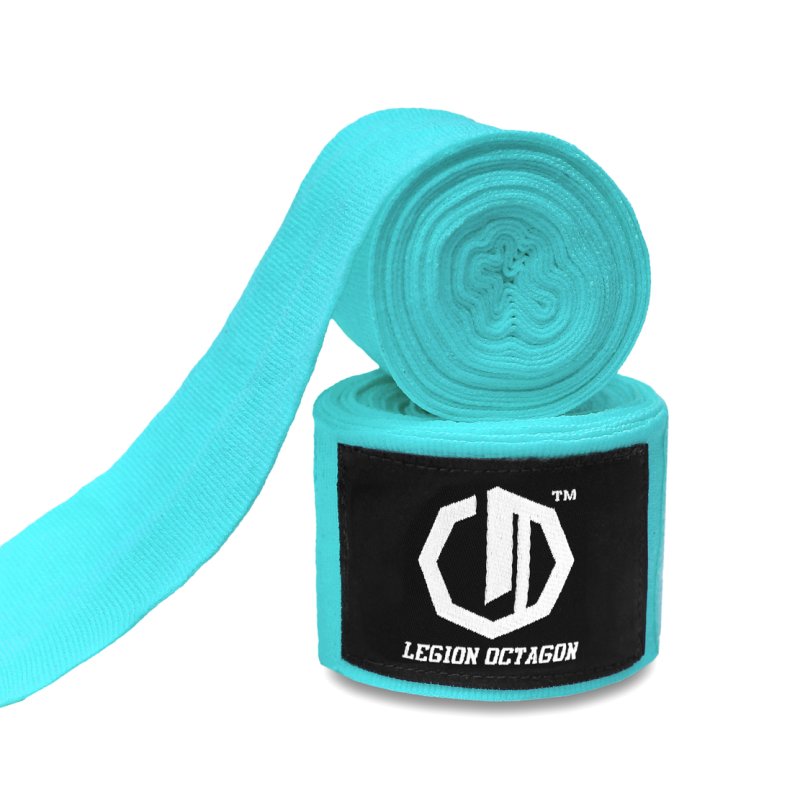 Vendas de Boxeo - Azul Hielo
