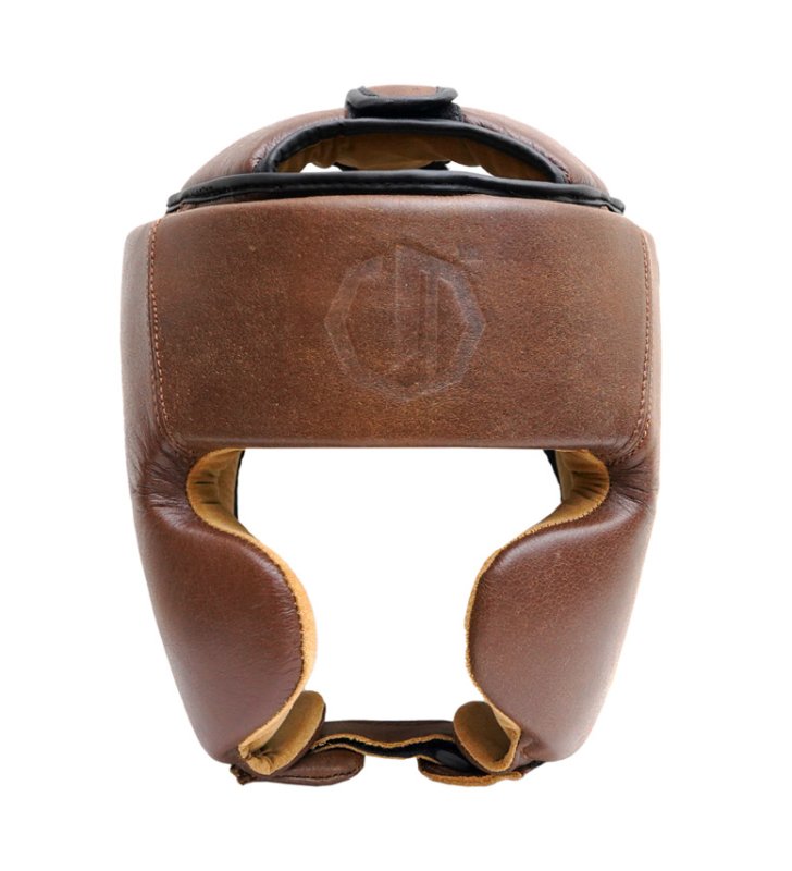 Casco Pro Oldschool - Marrón