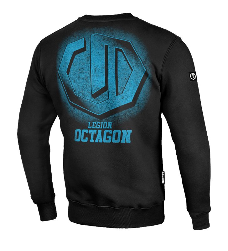 Sudadera Conquest - Negra/Azul