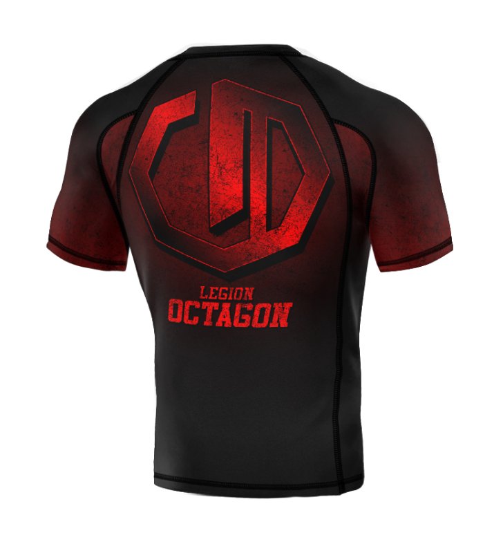 Rashguard Conquest - Negro/Rojo