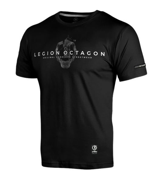Camiseta Skull Logo - Negra