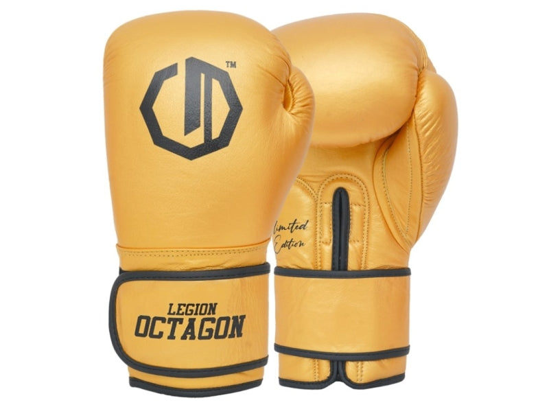Guantes de Boxeo Ed. Limitada - Dorado/Negro