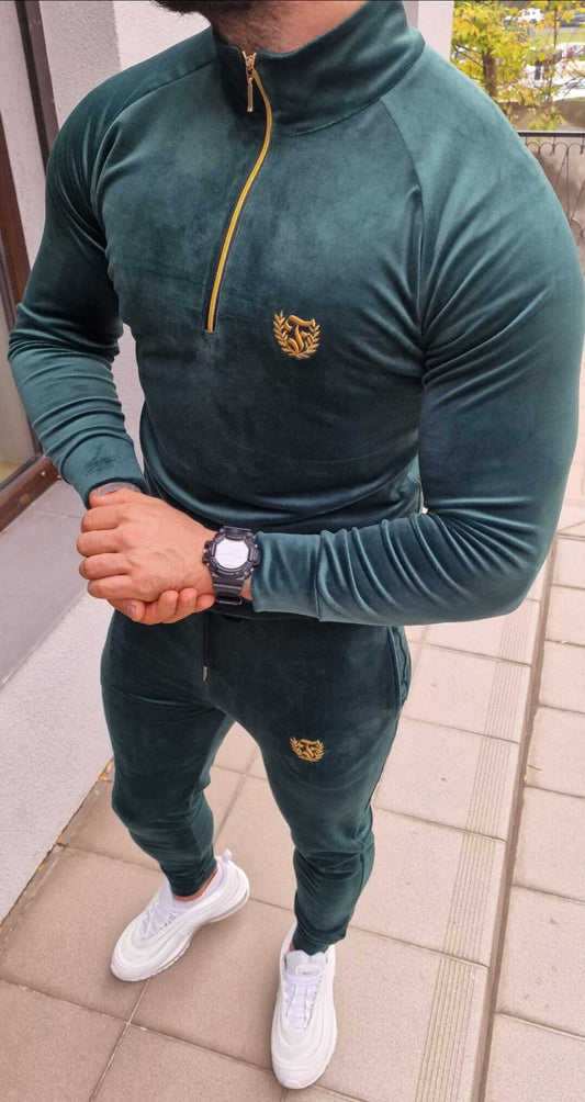 Chandal Terciopelo - Verde