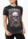 Camiseta Técnica Mesh Santa Muerte Skull - Negra