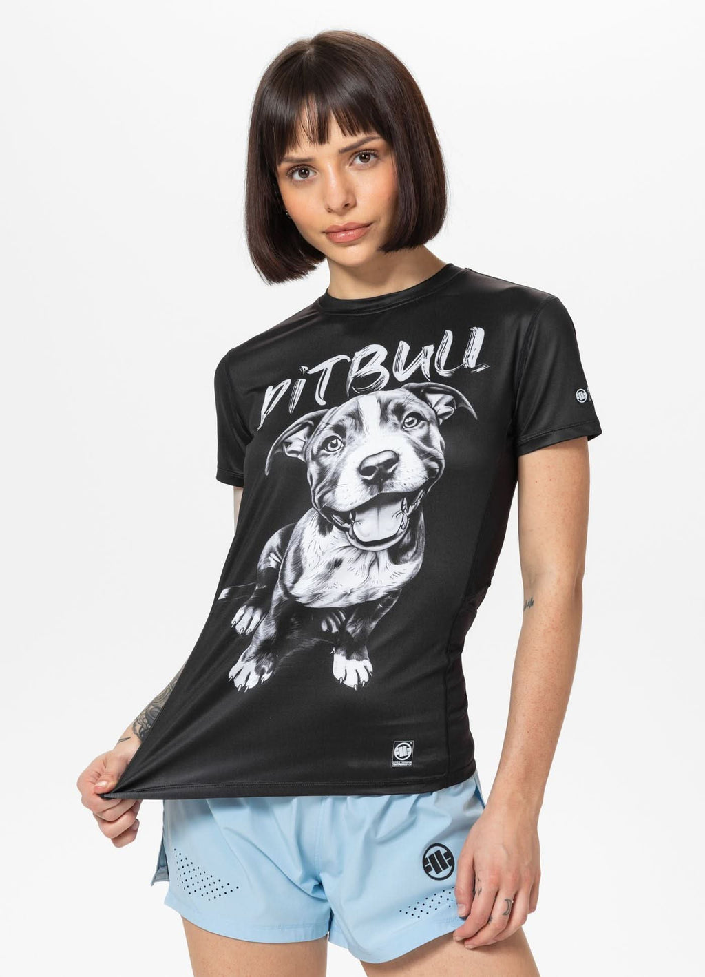 Camiseta Técnica Mesh Puppy - Negra