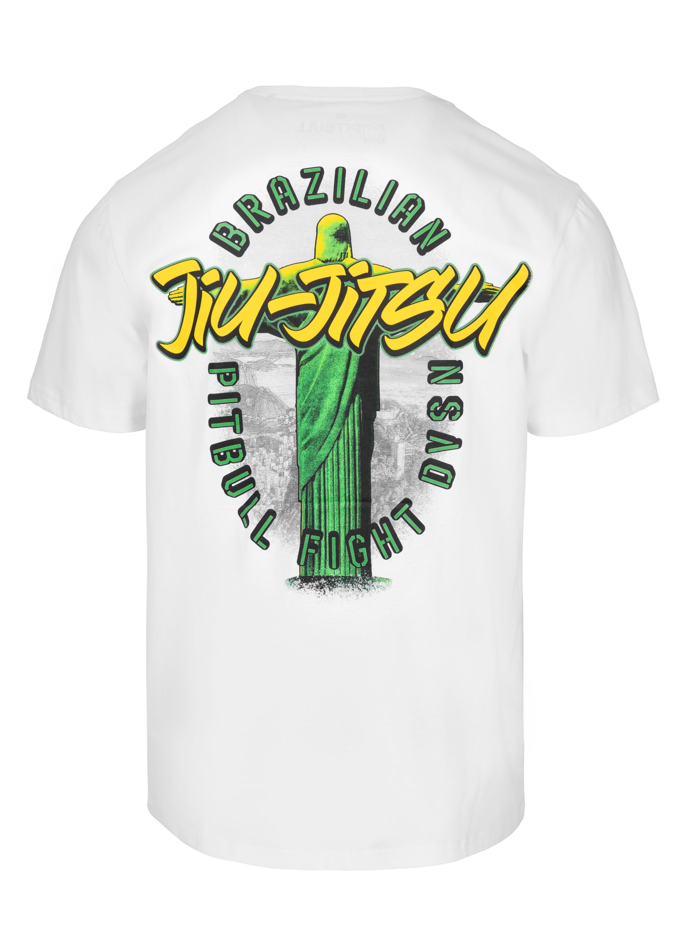 Camiseta BJJ Fight Division - Blanca