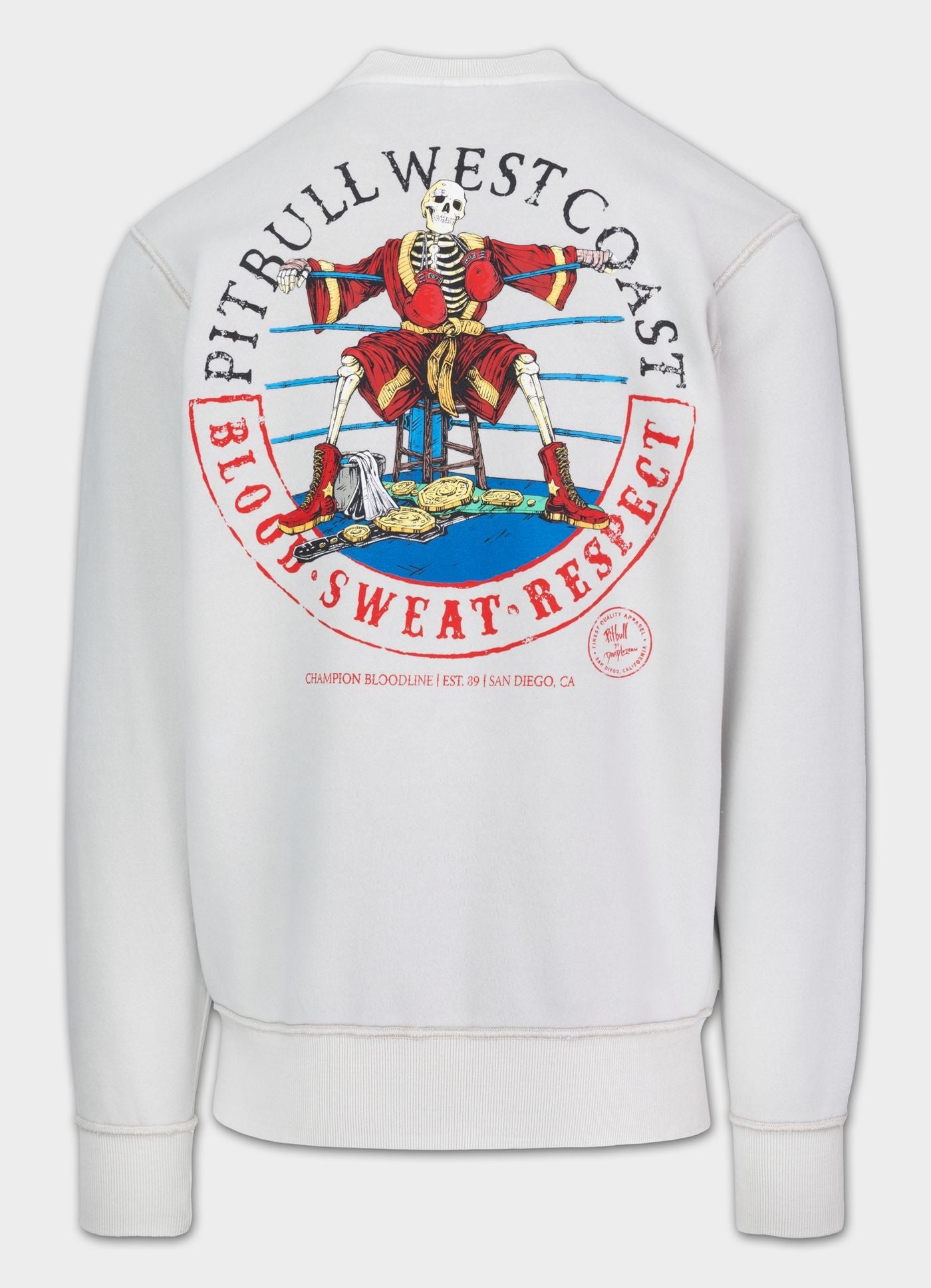 Sudadera Champion Bloodline - Blanca Lavada