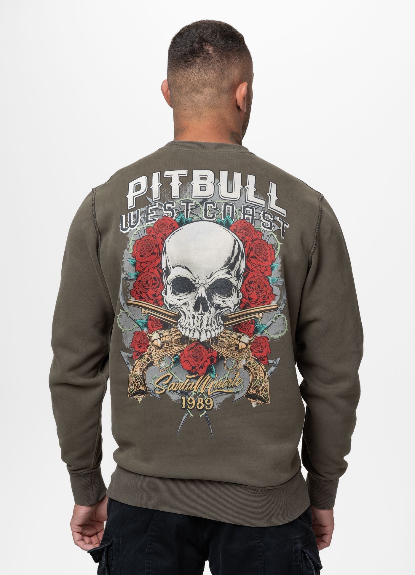 Sudadera Santa Muerte - Oliva