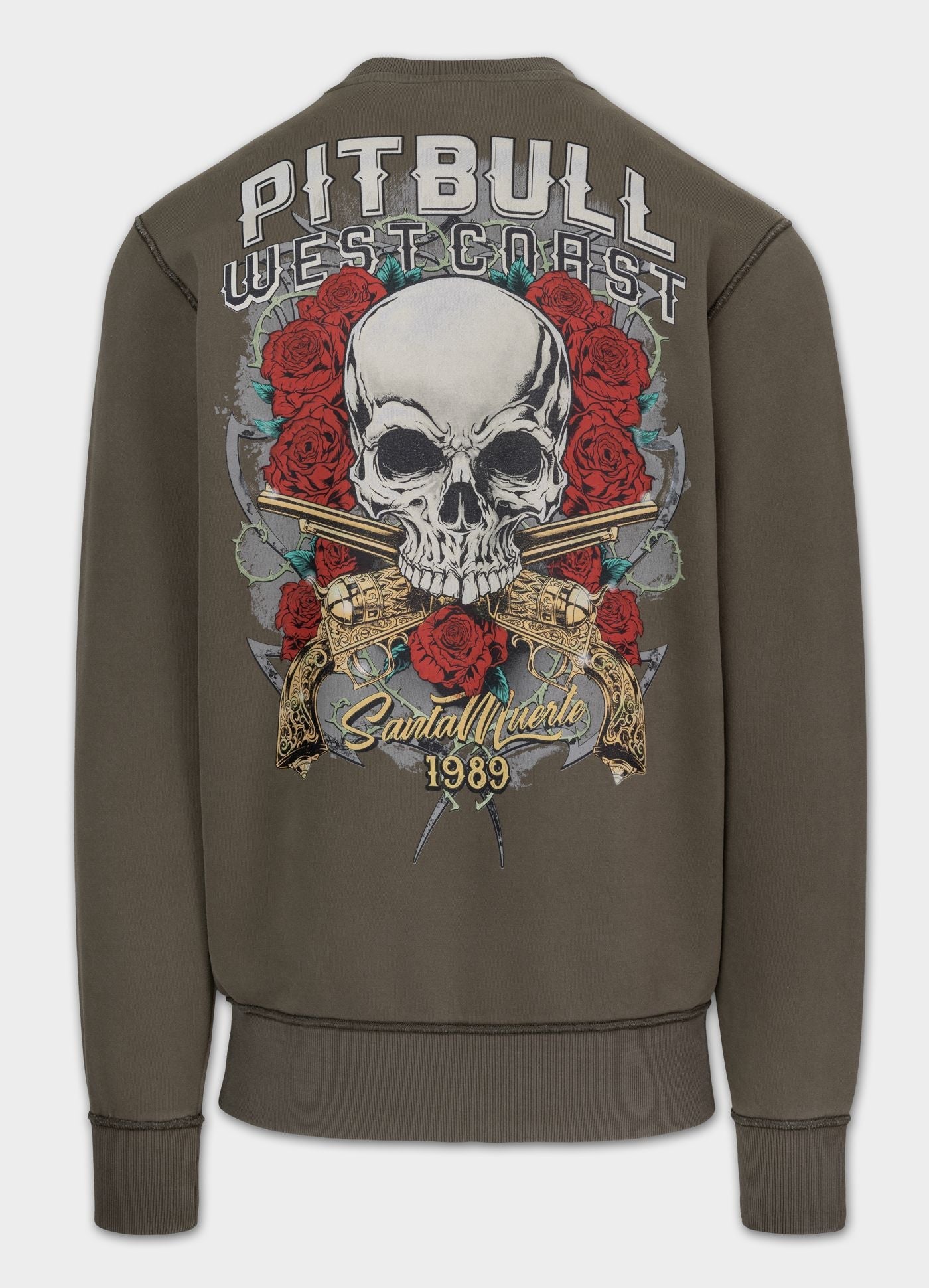 Sudadera Santa Muerte - Oliva
