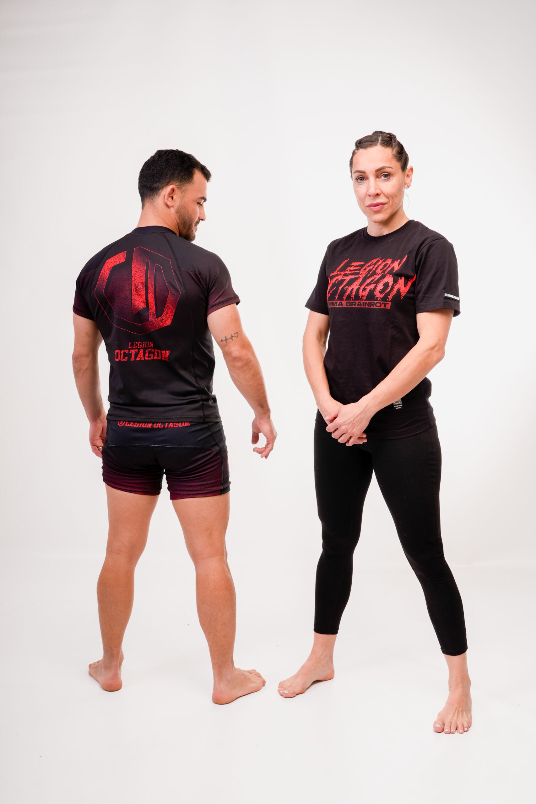 Rashguard Conquest - Negro/Rojo