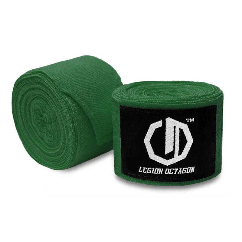 Vendas de Boxeo - Verde Oscuro