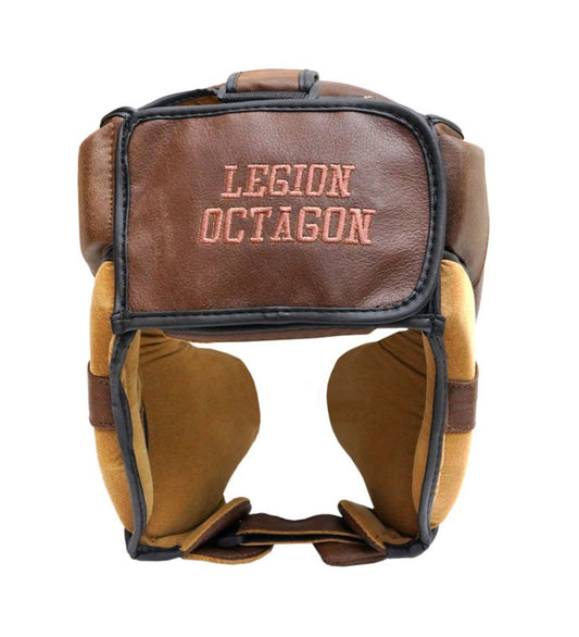 Casco Pro Oldschool - Marrón