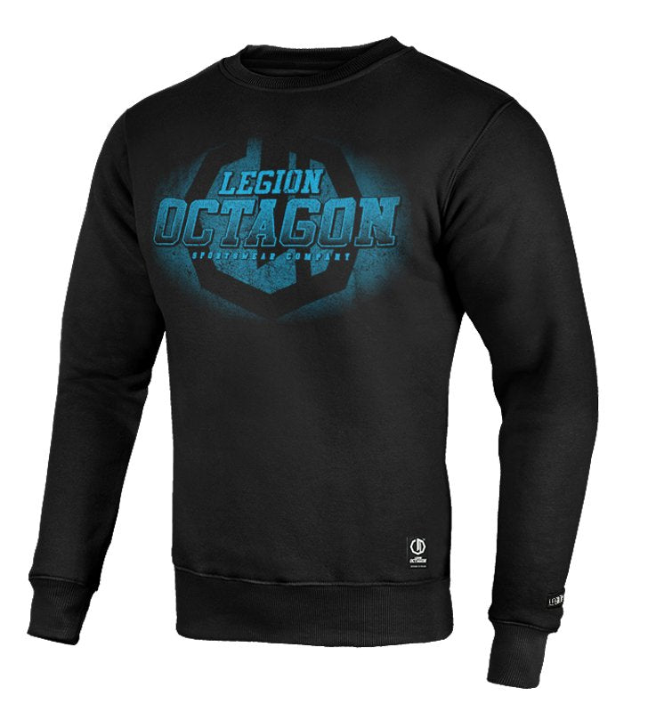 Sudadera Conquest - Negra/Azul