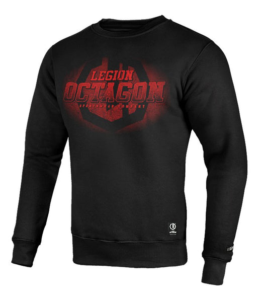 Sudadera Conquest - Negra/Roja