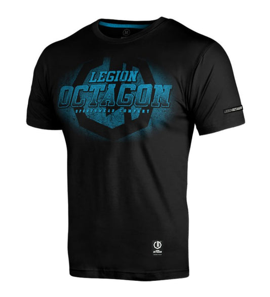 Camiseta Conquest - Negra/Azul