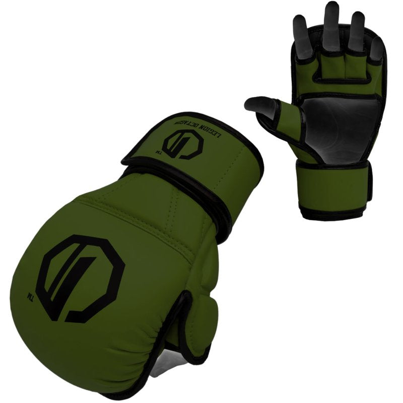 Guantes MMA Sparring Enforcer - Verde Militar