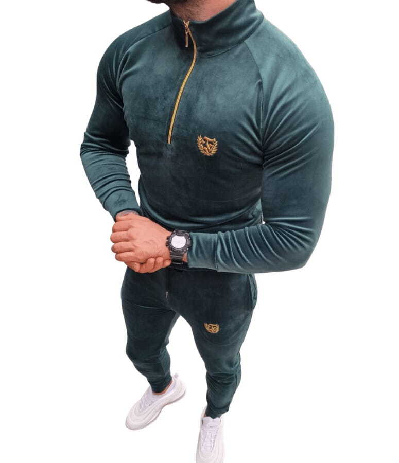 Chandal Terciopelo - Verde