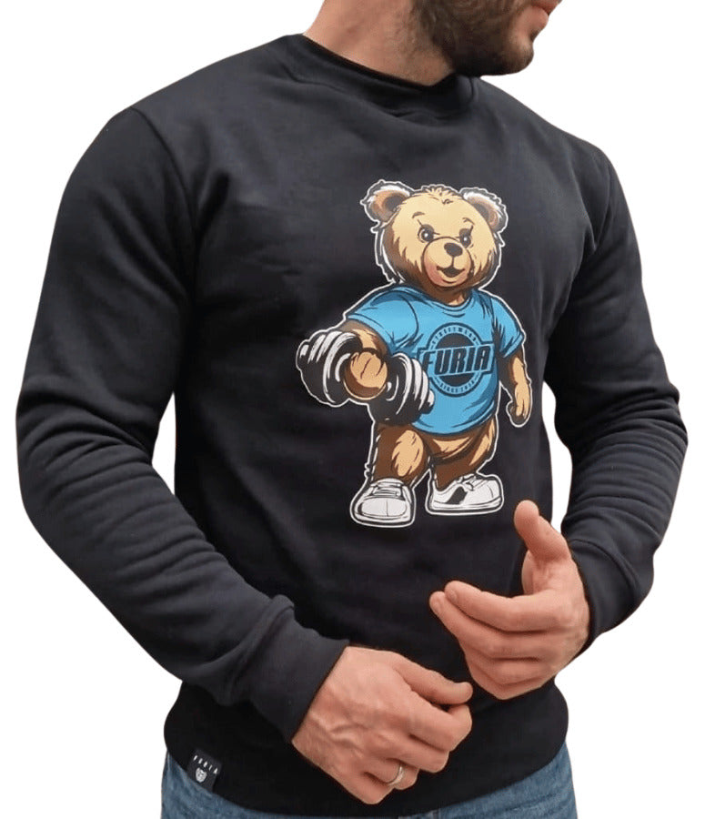 Sudadera Teddy Bear - Negra
