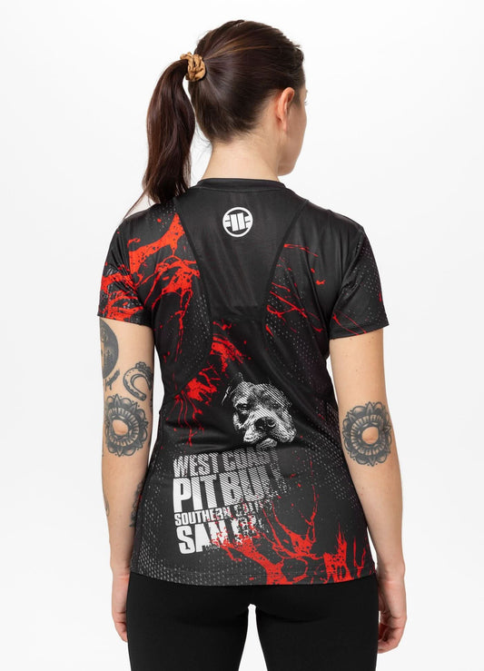Camiseta Técnica Mesh Blood Dog - Negra