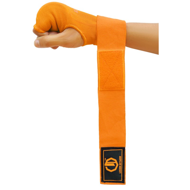 Vendas de Boxeo con Gel - Naranjas