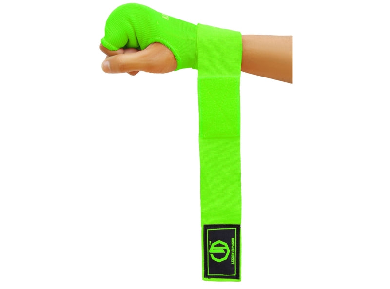 Vendas de Boxeo con Gel - Verde Loro