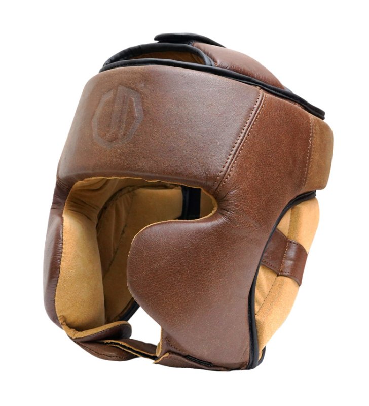 Casco Pro Oldschool - Marrón