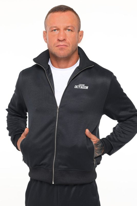 Sudadera Técnica Utah - Negra/Blanca