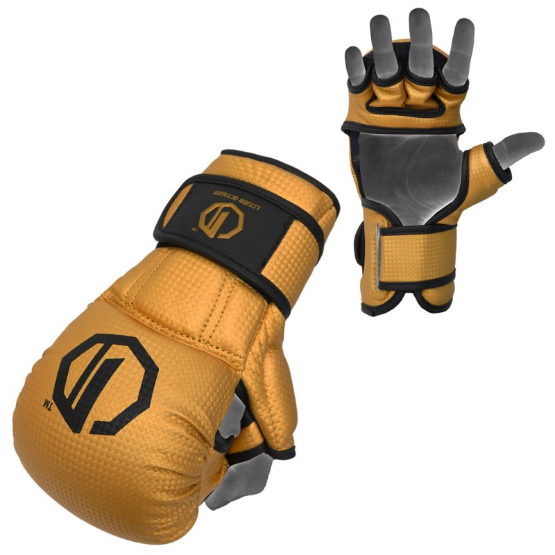 Guantes MMA Sparring Kevlar - Dorados