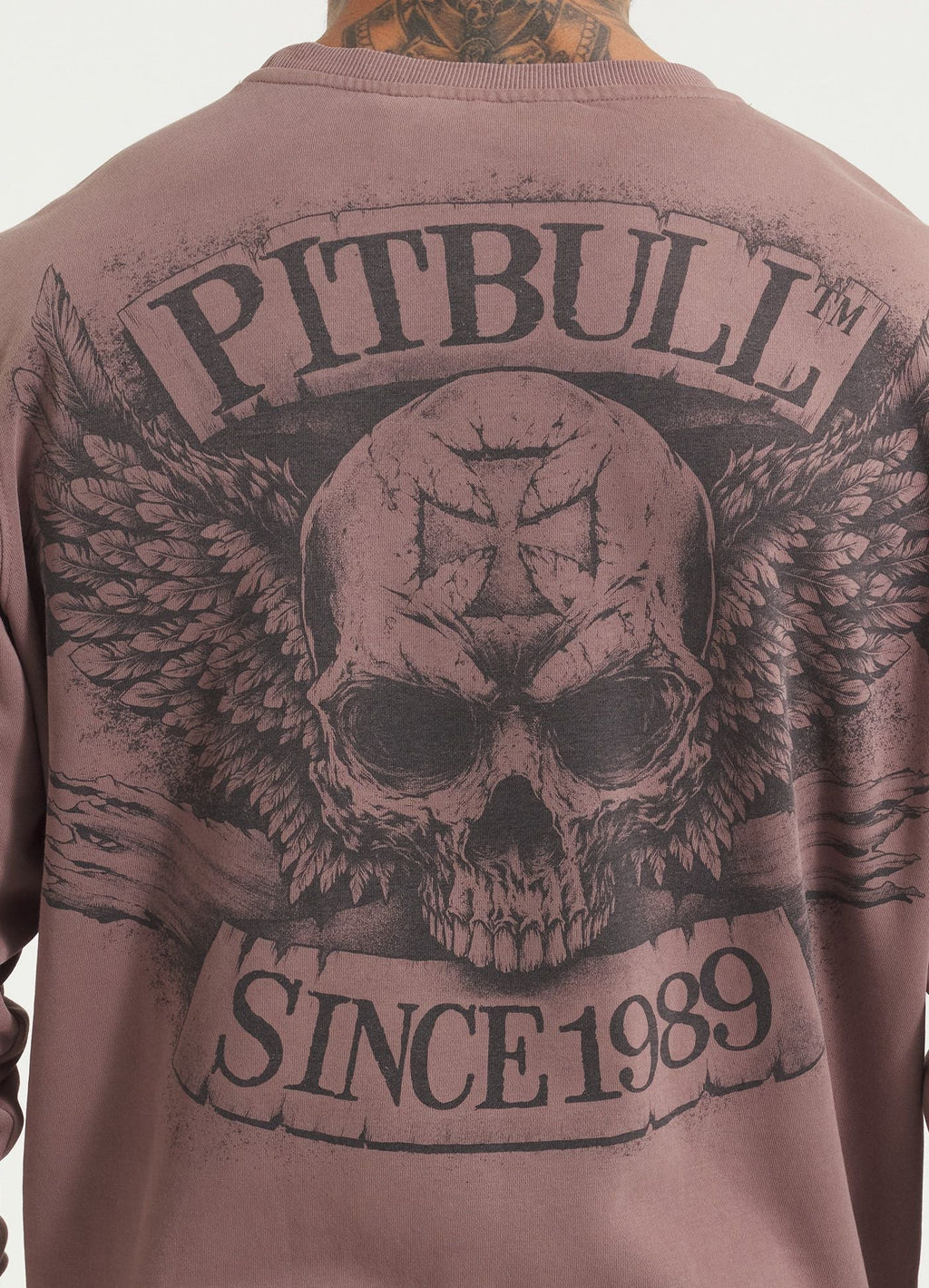 Sudadera Bite Me - Burdeos Lavado