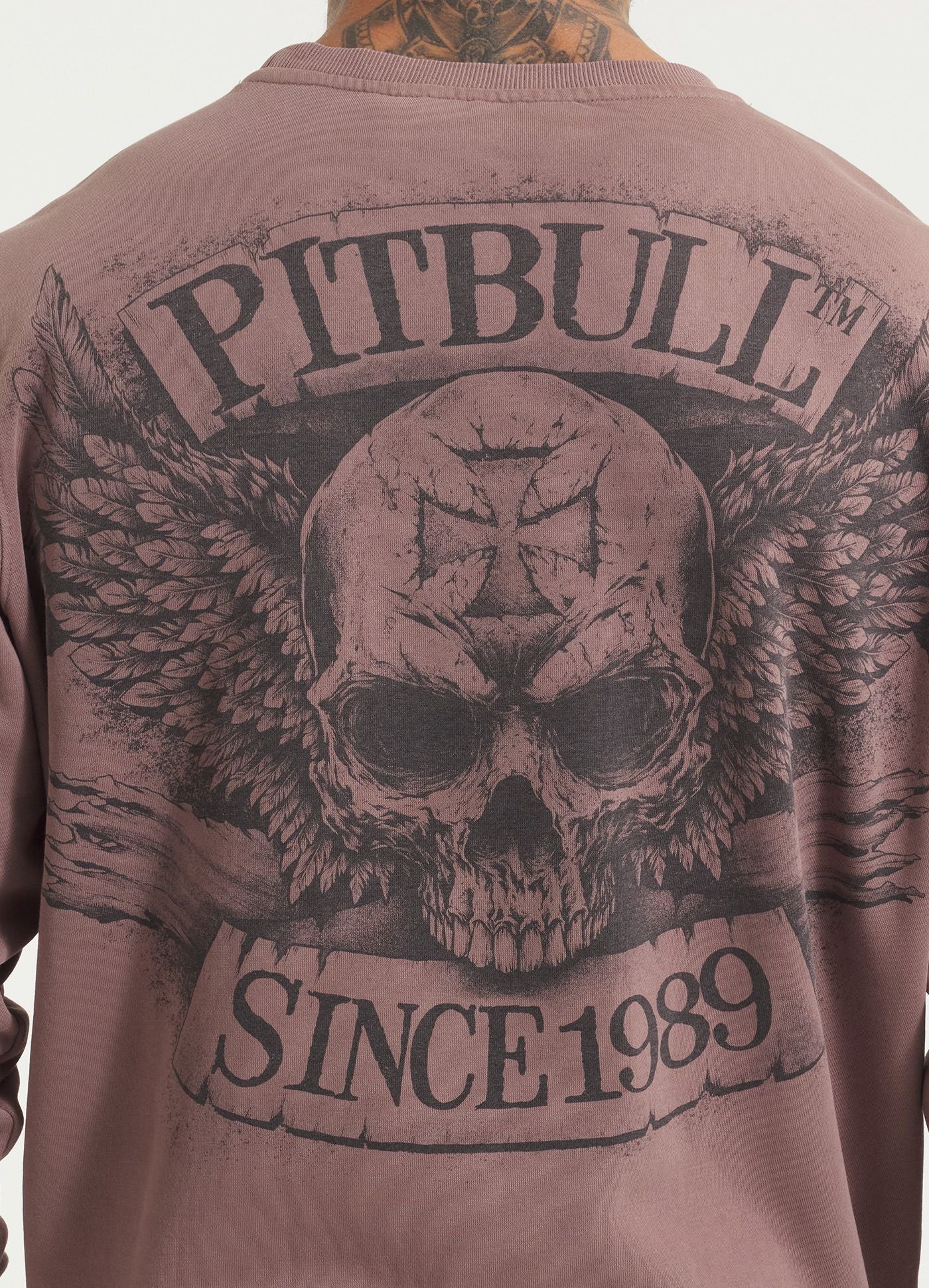 Sudadera Bite Me - Burdeos Lavado