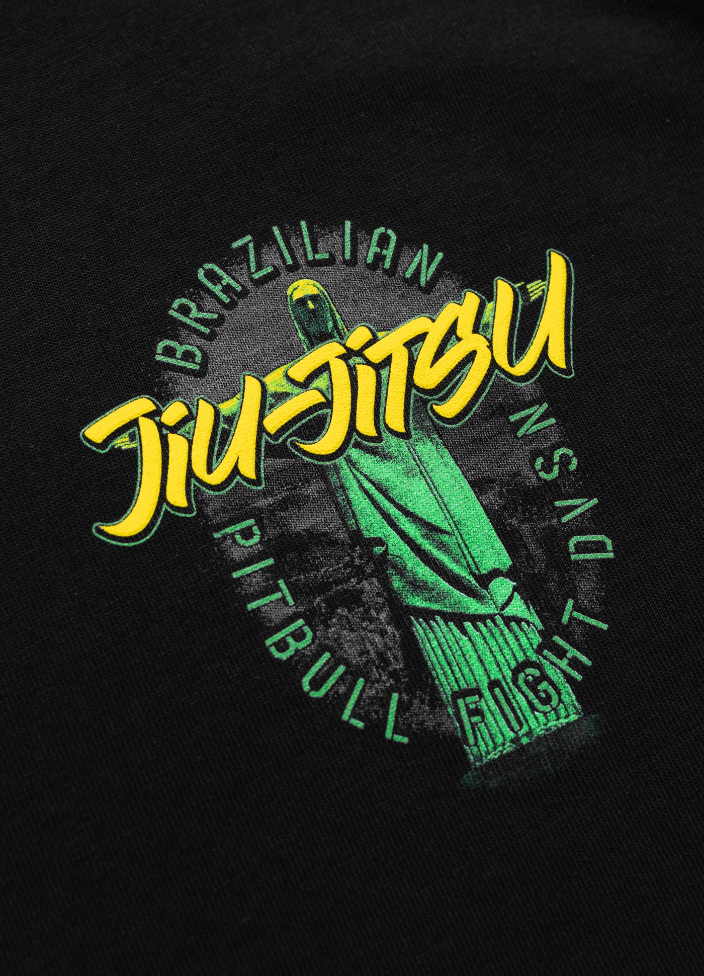 Camiseta BJJ Fight Division - Negra