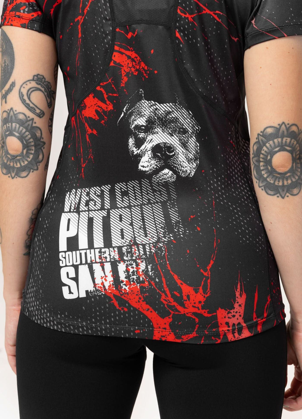 Camiseta Técnica Mesh Blood Dog - Negra