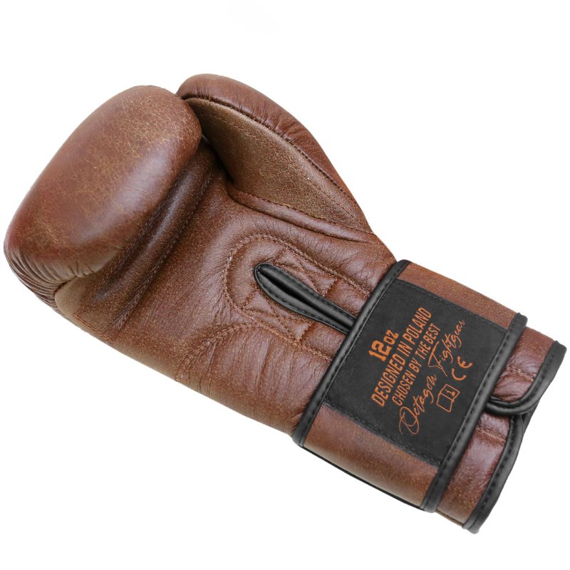 Guantes de Boxeo Pro Oldschool - Marrón