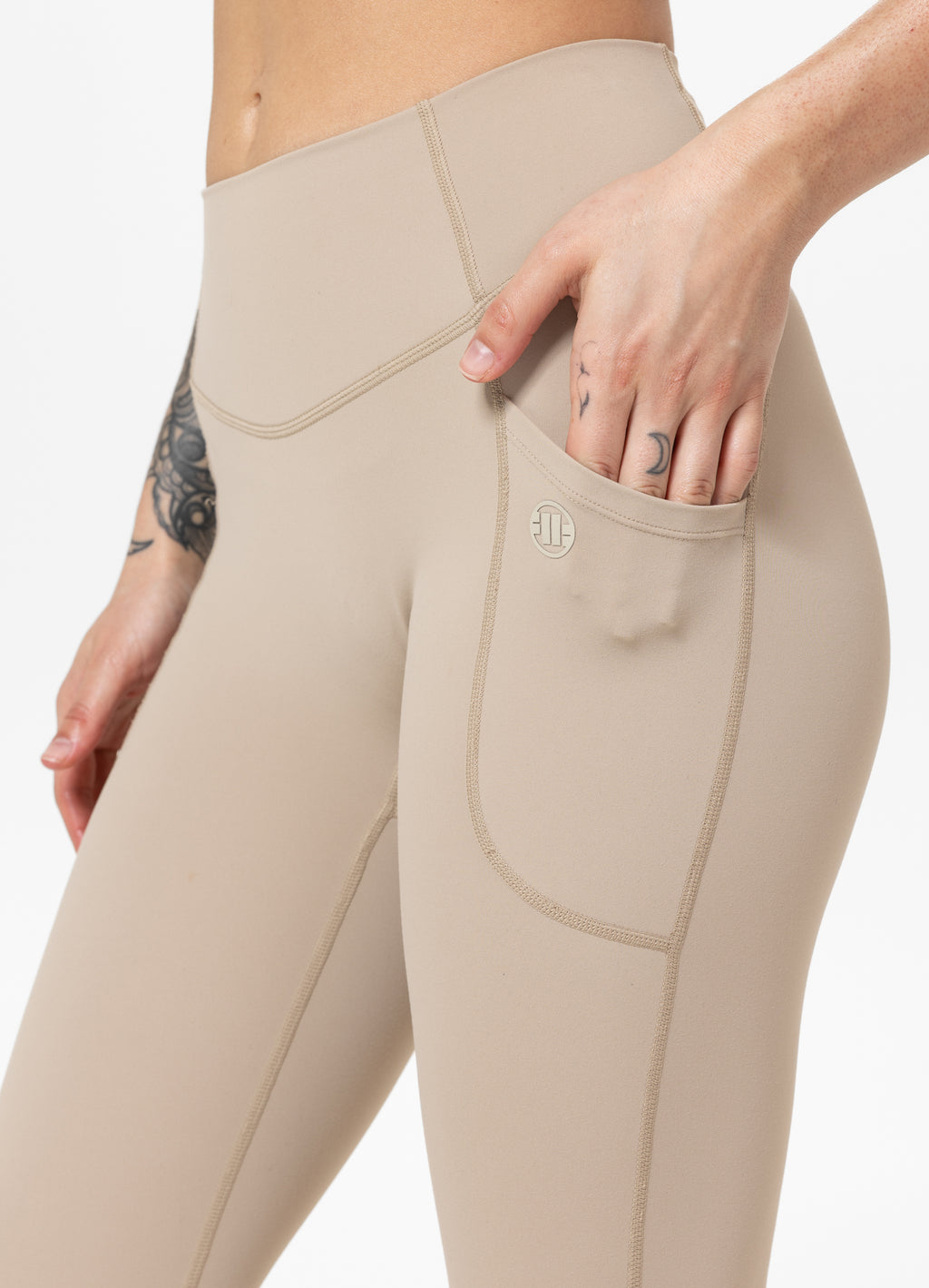 Leggings Deportivos Avenida - Cappuccino