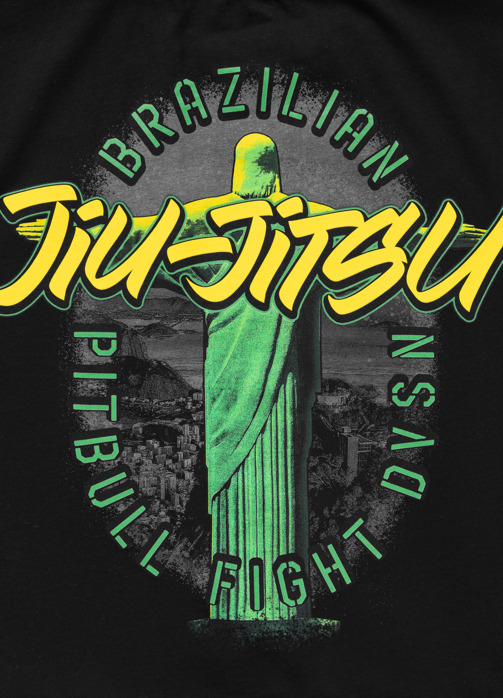 Camiseta BJJ Fight Division - Negra