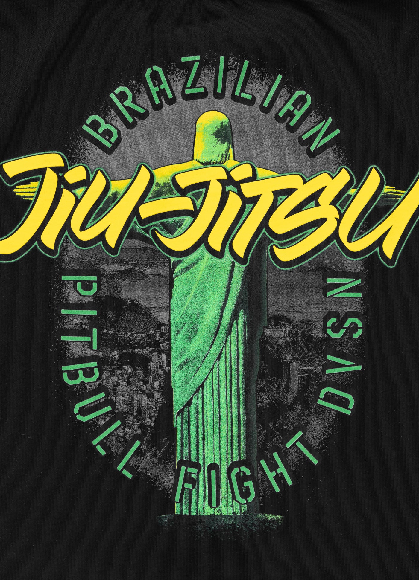 Camiseta BJJ Fight Division - Negra