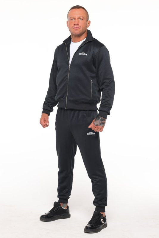 Pantalón Deportivo Utah - Negro/Blanco