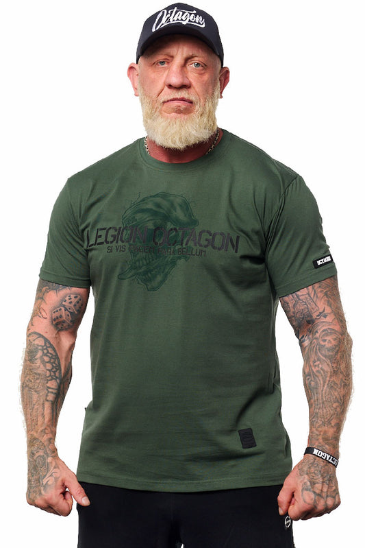 Camiseta Si Vis Pacem Caqui